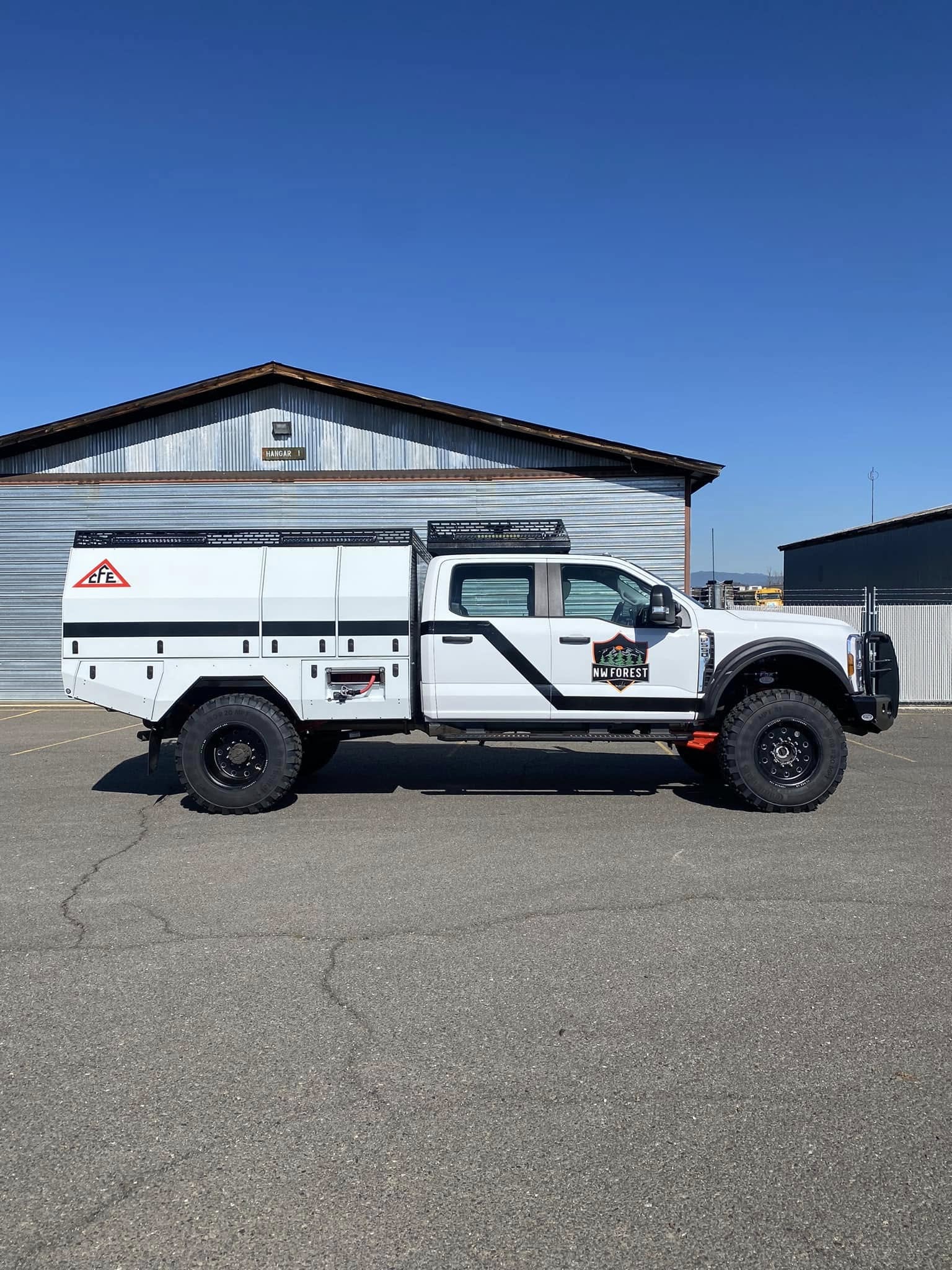 Frontier brush truck photo