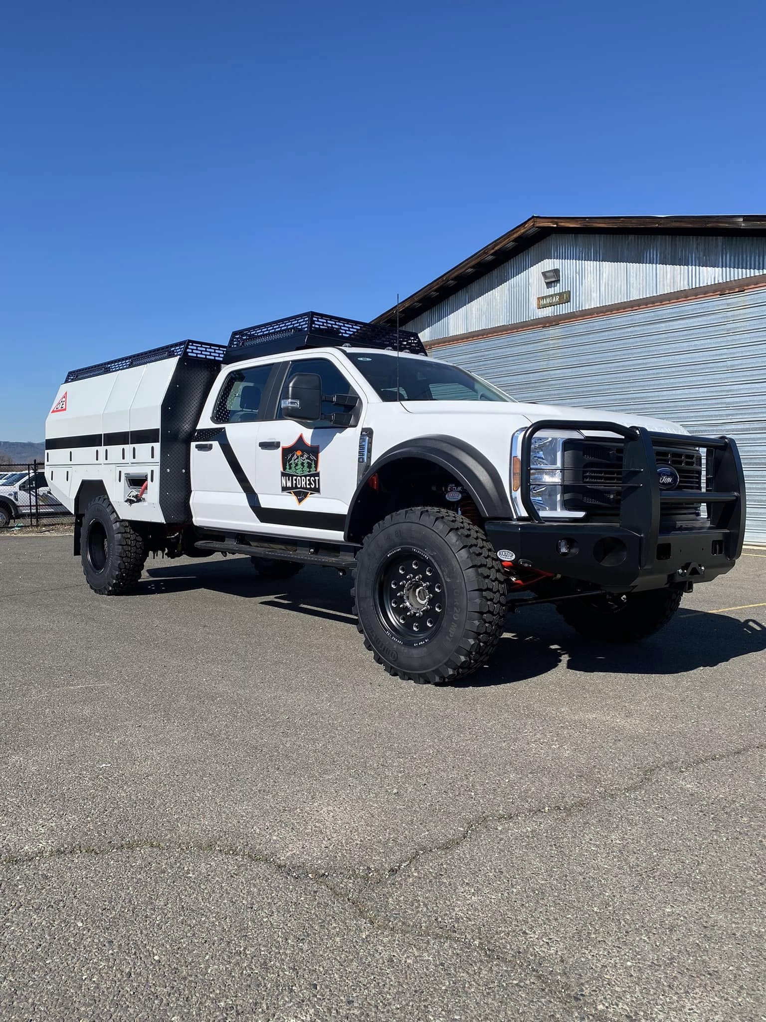 Frontier brush truck photo