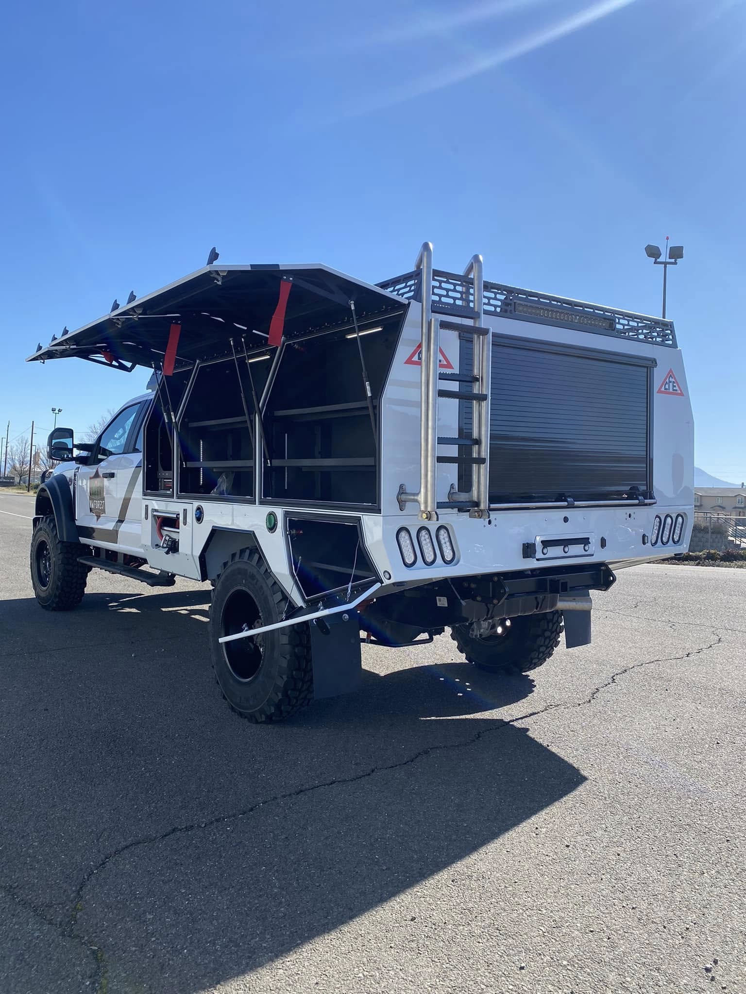 Frontier brush truck photo