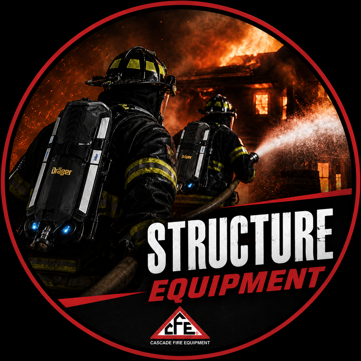 Fire Engine Cascade Cascade Fire Equipment - USA Manufacturer - Firefighting Gear