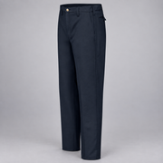Workrite FP50 firefighter pant, Midnight Navy , right view, light gray studio background