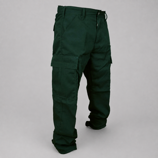 Green Strike Team® Nomex® wildland fire pants, front view
