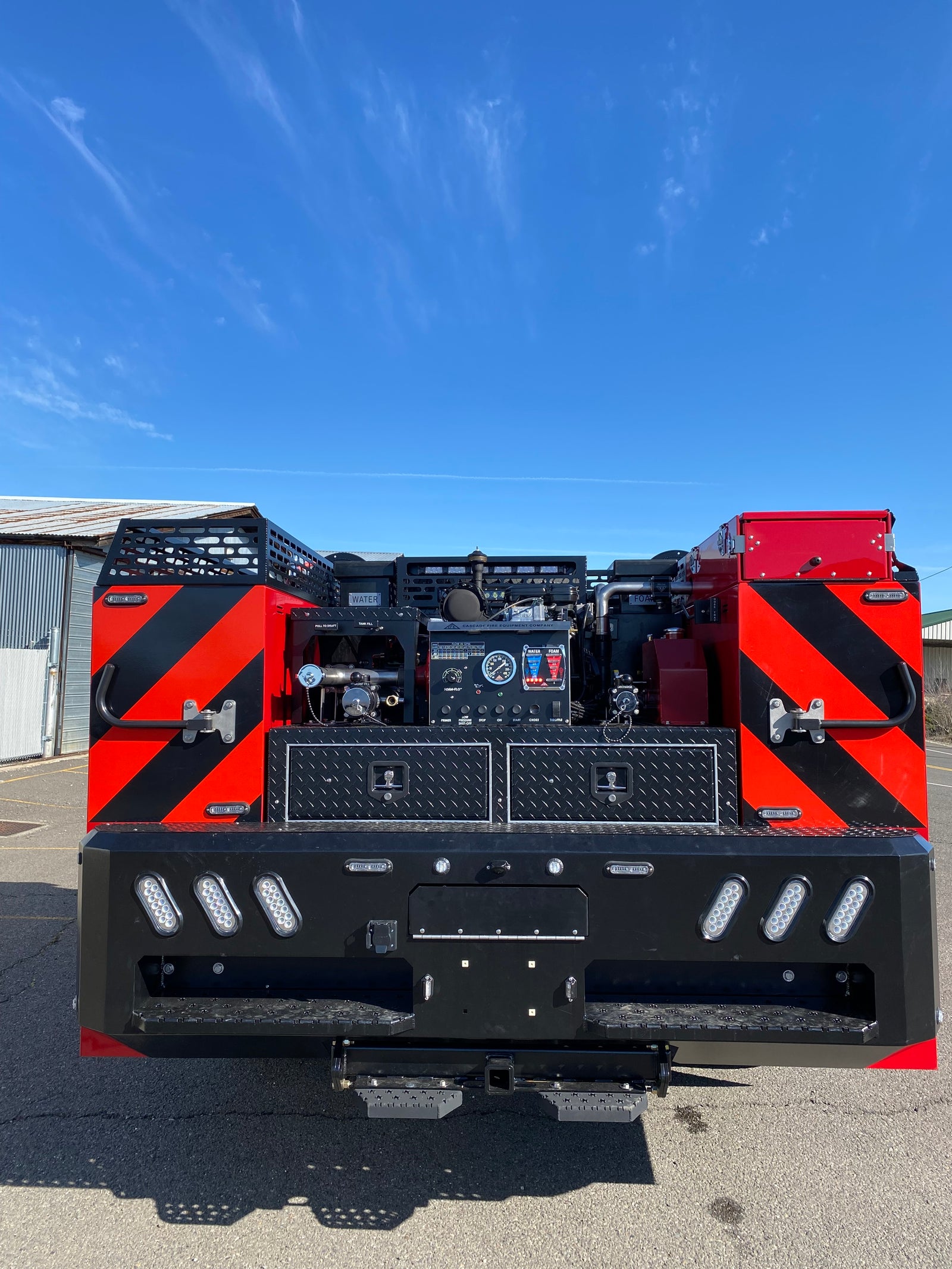 Metro brush truck photo