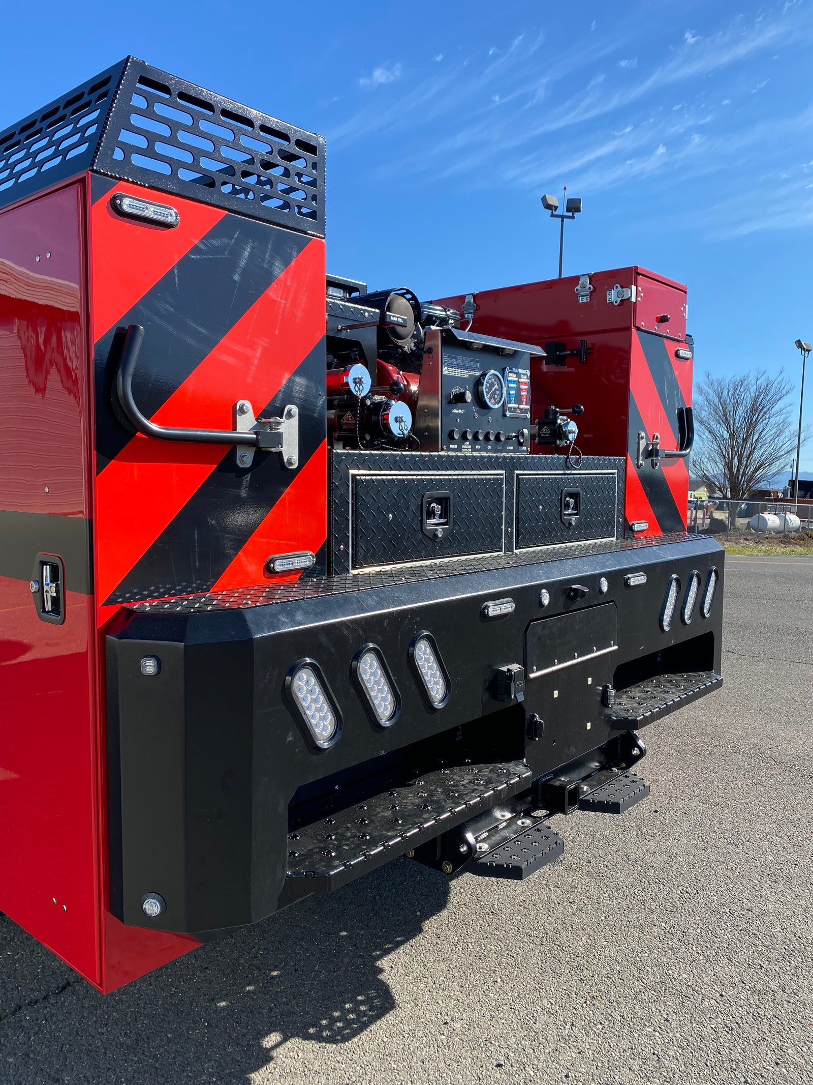 Metro brush truck photo