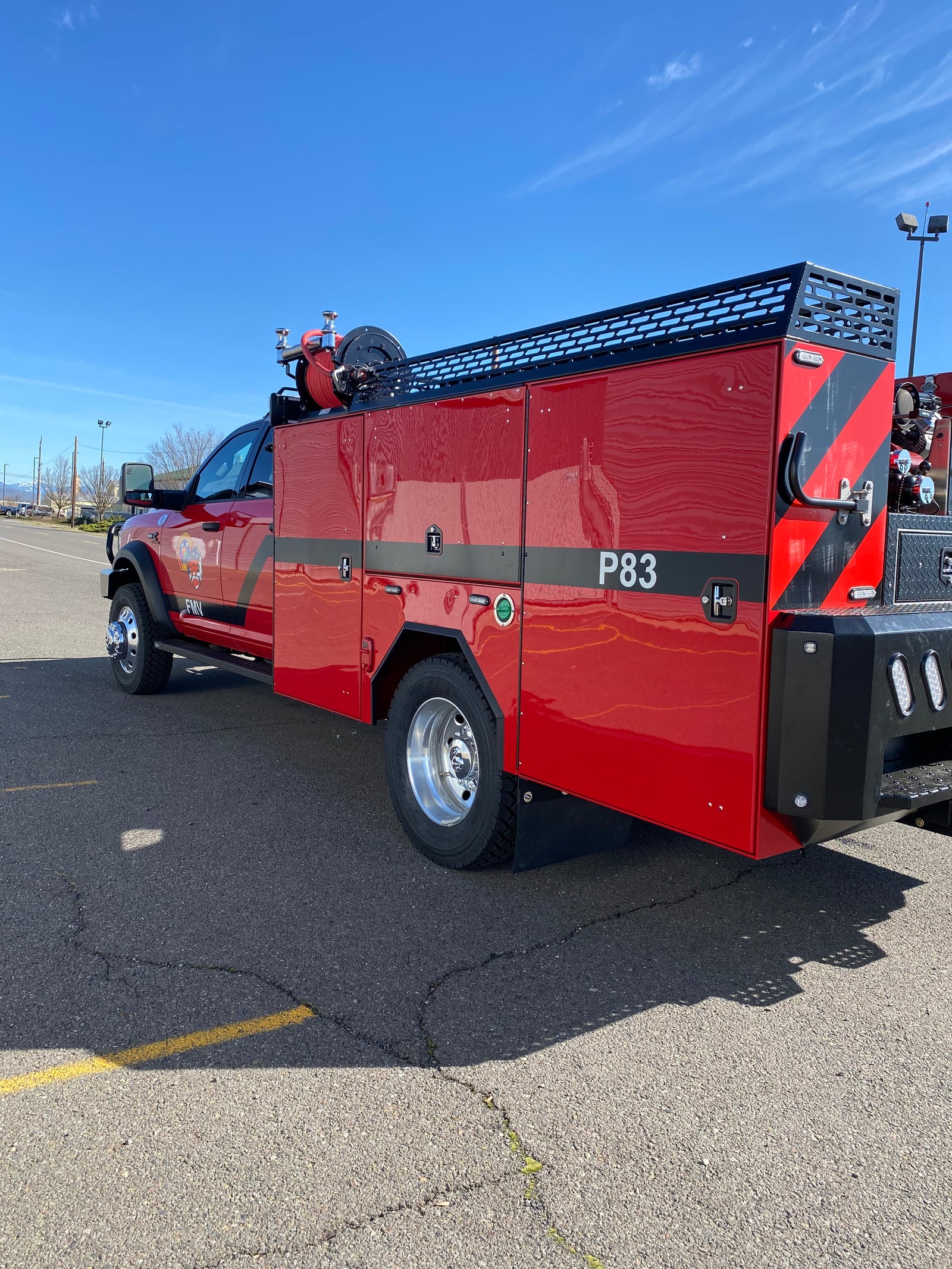 Metro brush truck photo