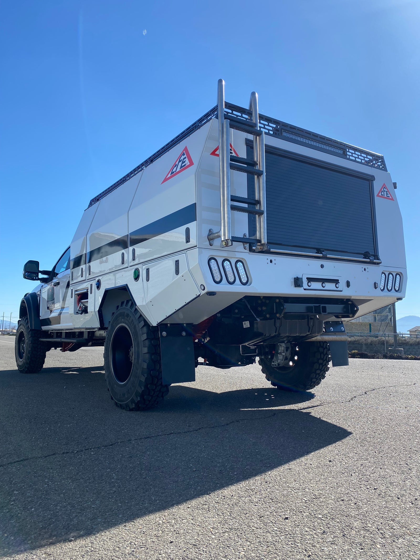 Frontier brush truck photo