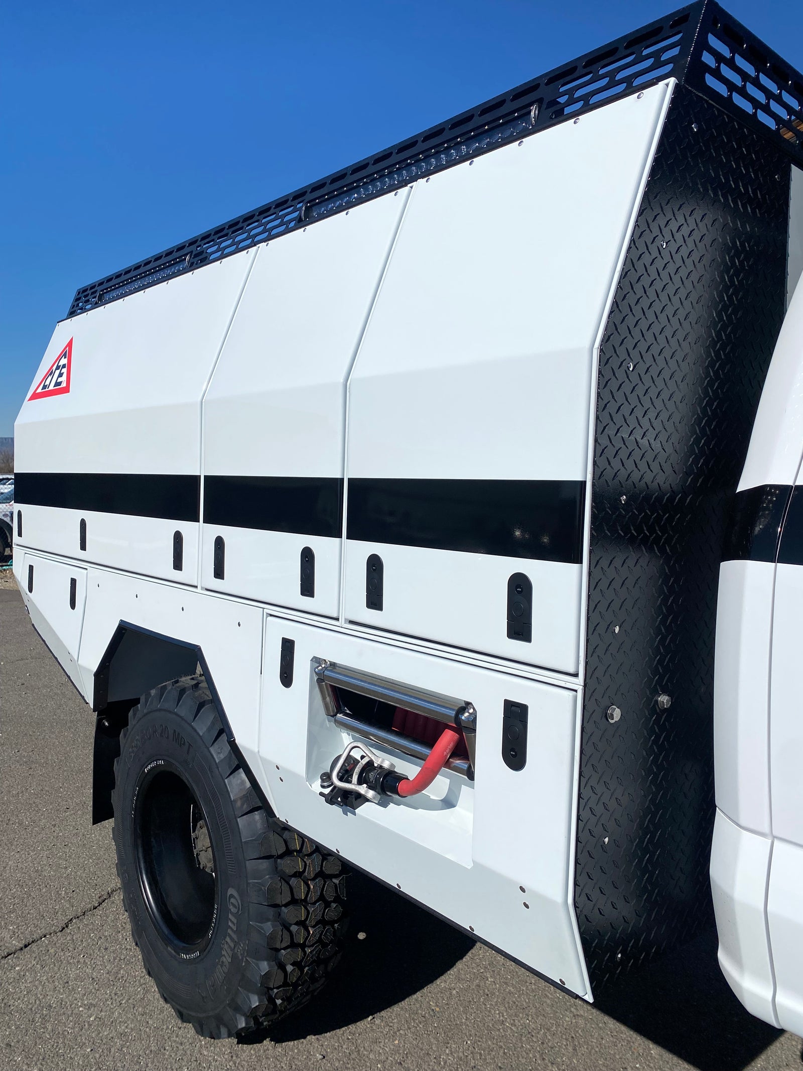 Frontier brush truck photo