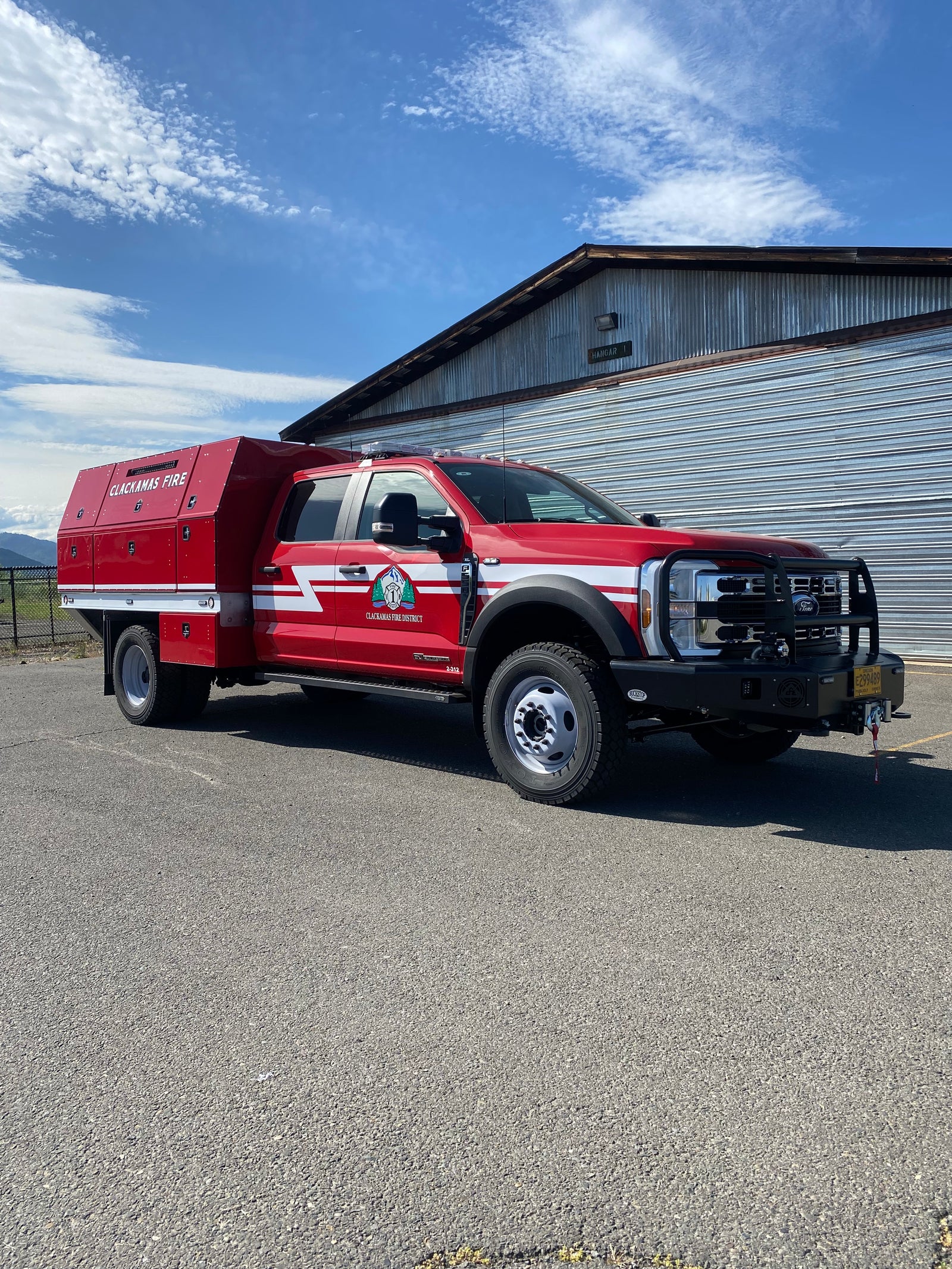 Legacy Brush Truck delivery