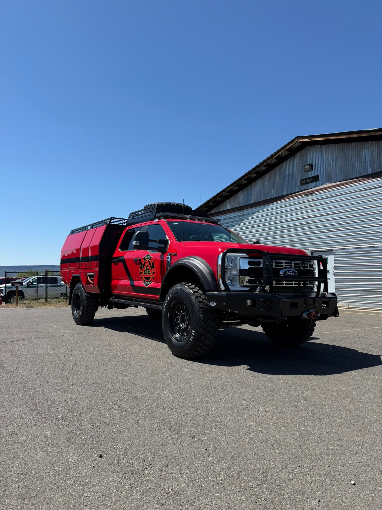 Frontier Brush Truck delivery