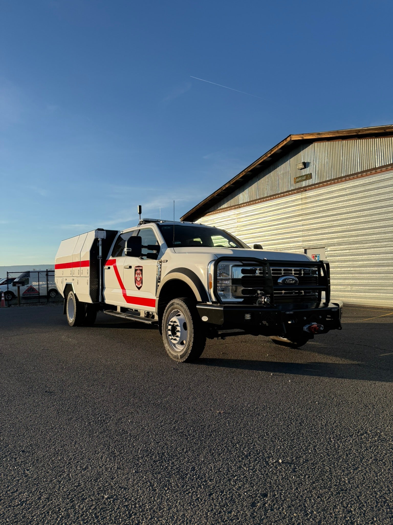 Frontier Brush Truck delivery