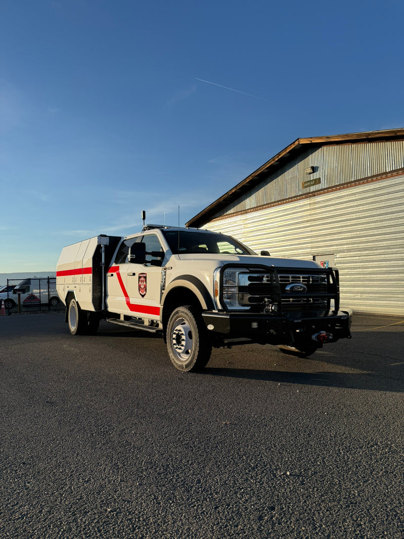 Frontier Brush Truck delivery