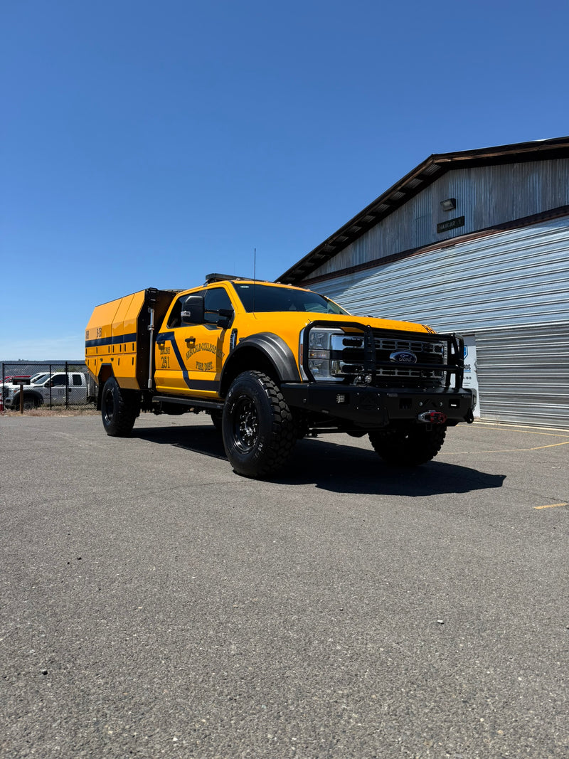 Frontier Brush Truck delivery