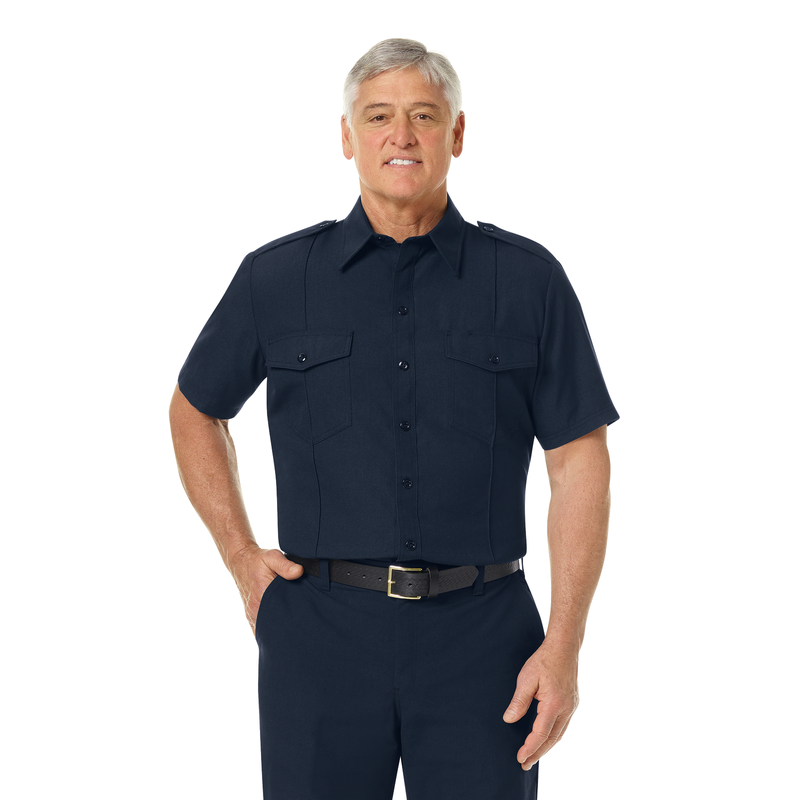 Men's Classic Short Sleeve Fire Chief Shirt