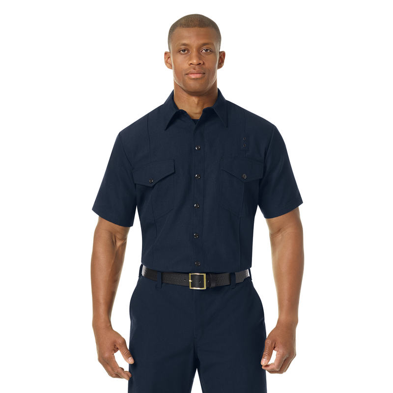 Men's Classic Short Sleeve Western Firefighter Shirt
