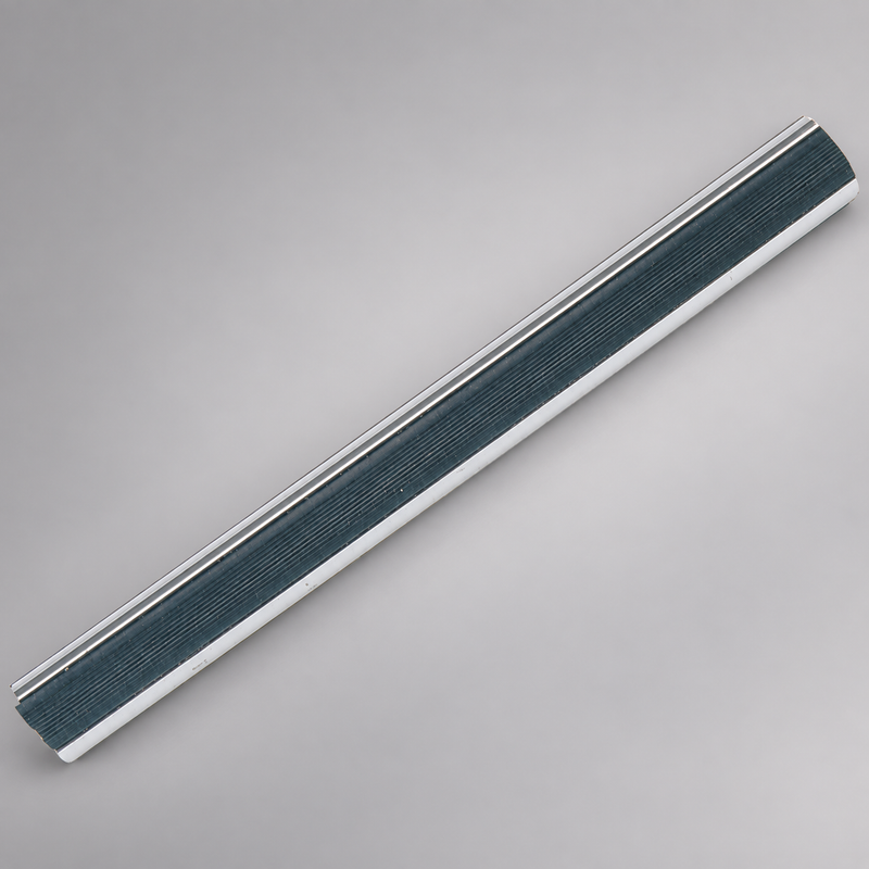 Moore Industrial polished aluminum 1-1/4 inch fire apparatus hand rail with rubber grip insert