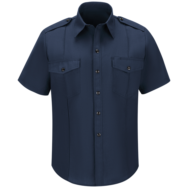 Men's Classic Short Sleeve Fire Chief Shirt