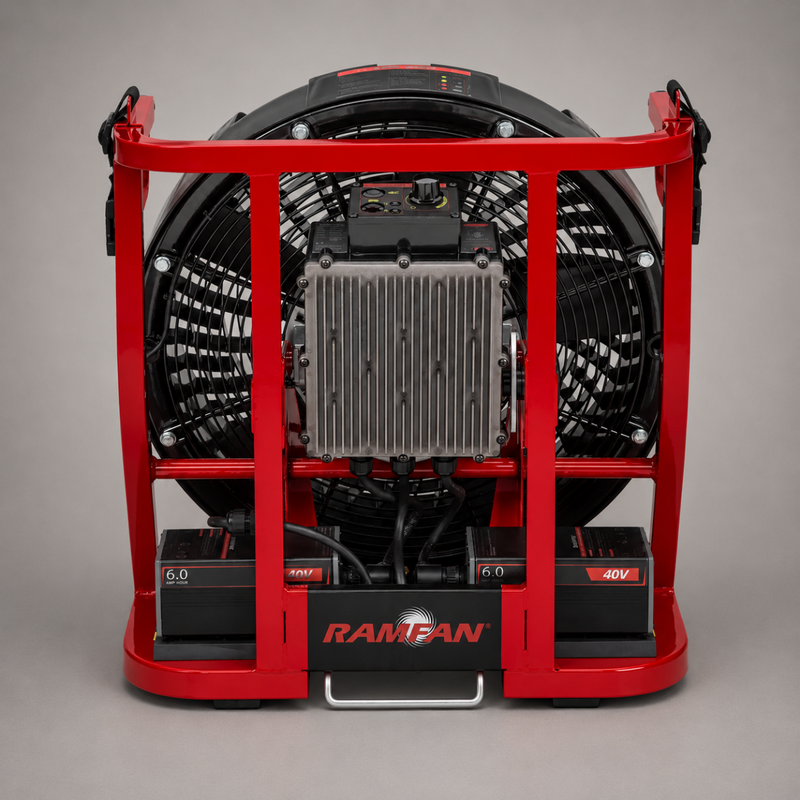 RAMFAN EX50Li 18-inch battery powered PPV fan