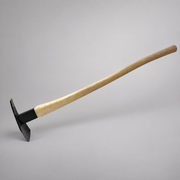 Rogue 60A wildland firefighting pick hoe with 40-inch curved hickory handle
