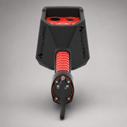 Bottom view of Seek AttackPRO 300 thermal imaging camera showing field-replaceable battery compartment