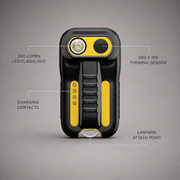 Rear view of Seek FirePRO 200 thermal imaging camera