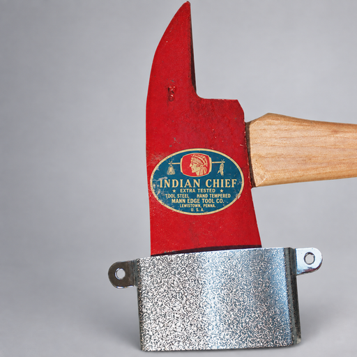 South Park ZAH51 chrome fire axe blade bracket for fire apparatus