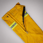 Adjustable sleeve cuff on Strike Team Nomex wildland brush coat