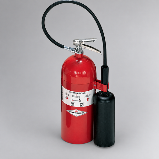 Amerex 322 5 lb CO2 fire extinguisher rated 5B:C