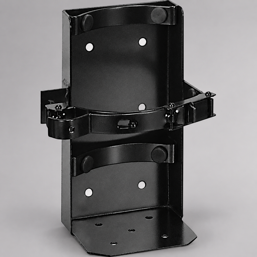 Amerex heavy-duty vehicle mounting bracket for portable fire extinguisher