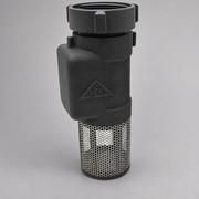 Cascade 3-inch foot valve and stainless steel strainer for fire pump drafting