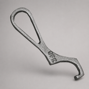 Cascade cast-aluminum forestry spanner for 1- and 1½-inch hose couplings