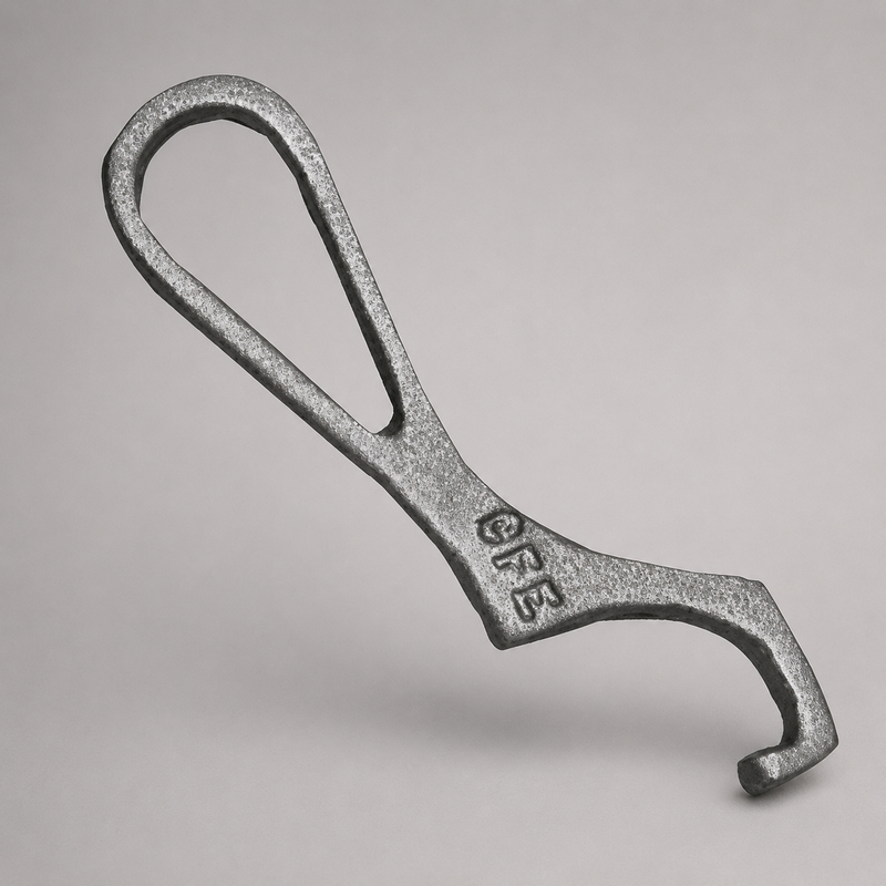 Cascade cast-aluminum forestry spanner for 1- and 1½-inch hose couplings
