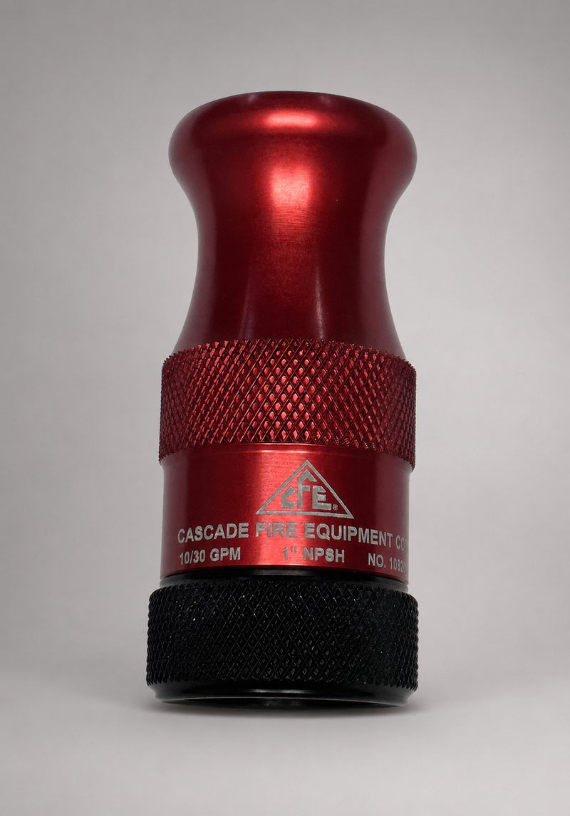 Cascade Bumperless Ranger 10/30 GPM nozzle with 1-inch NPSH connection