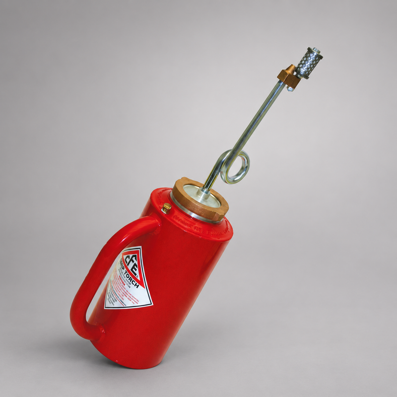 Complete Cascade drip torch shown for replacement-part reference