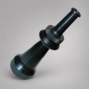 Cascade dual stacked forestry nozzle tip showing both smooth-bore outlets