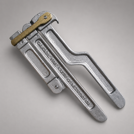 Cascade aluminum Forestry Hose Clamp with integrated spanner for 1-inch and 1½-inch fire hose