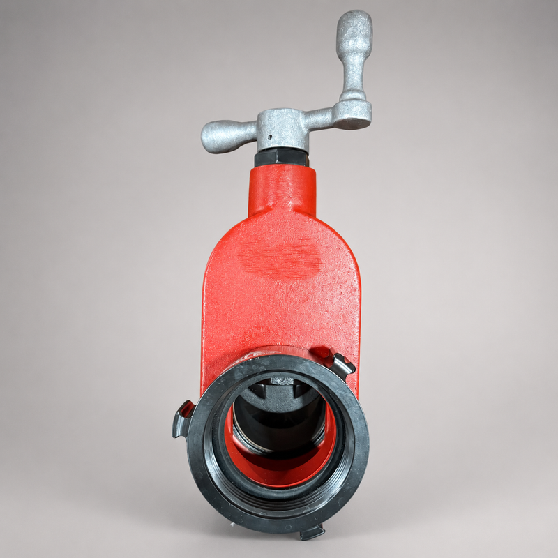 Side view of Cascade Cerakote aluminum gate valve
