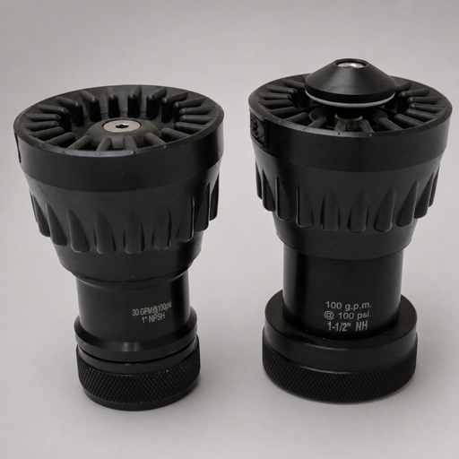 Cascade Ranger 30 GPM one-inch NPSH and 100 GPM 1.5-inch NH nozzles