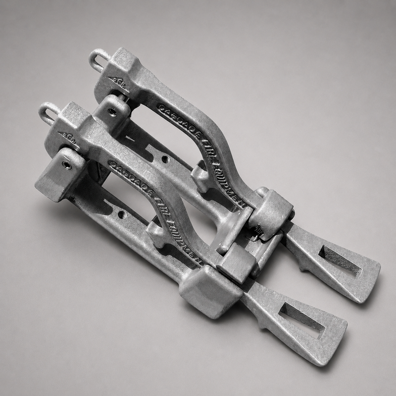 Cascade apparatus-mounted Spanner Wrench Holder with two Universal Spanners