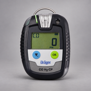 Dräger Pac 8500 CO H2-compensated detector on a warm gray studio background