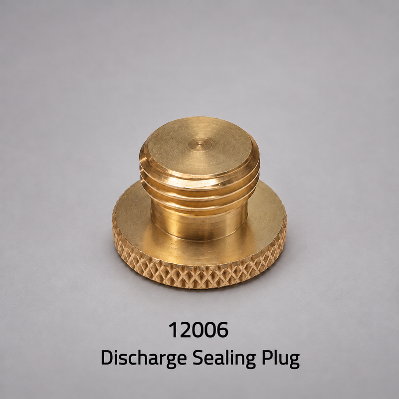 Drip torch discharge sealing plug, part 12006