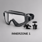 ESS Innerzone Structural TS goggles with semi-permanent thumb-screw mounting brackets