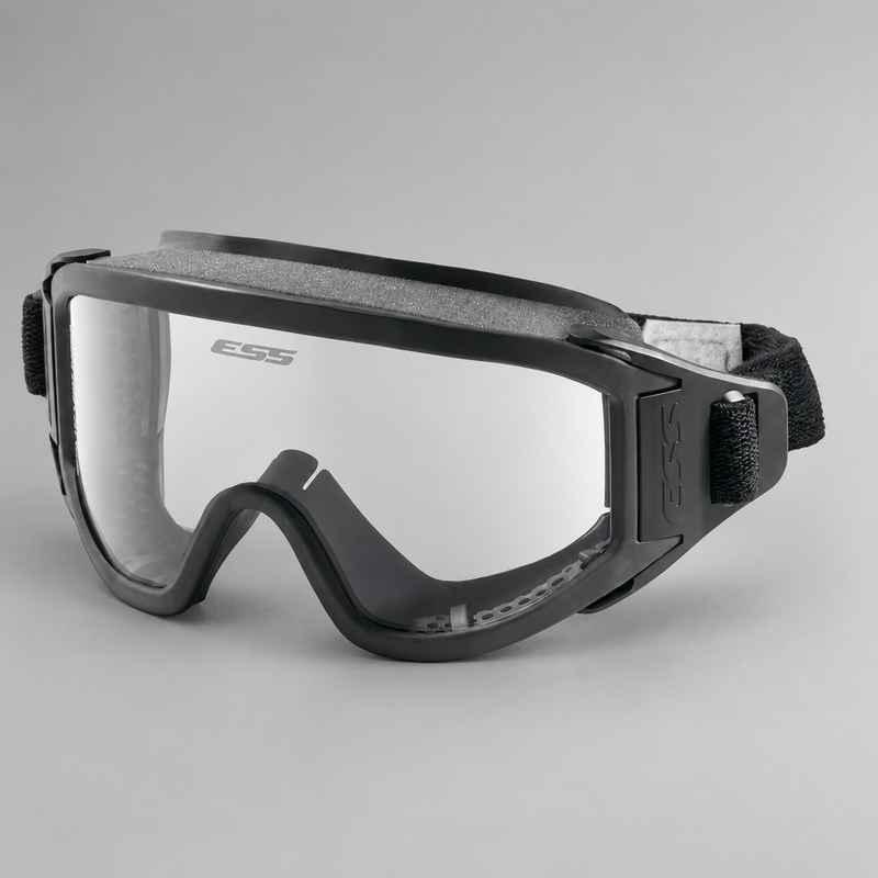 ESS Innerzone Structural TS firefighting goggle with thumb-screw helmet mounting system