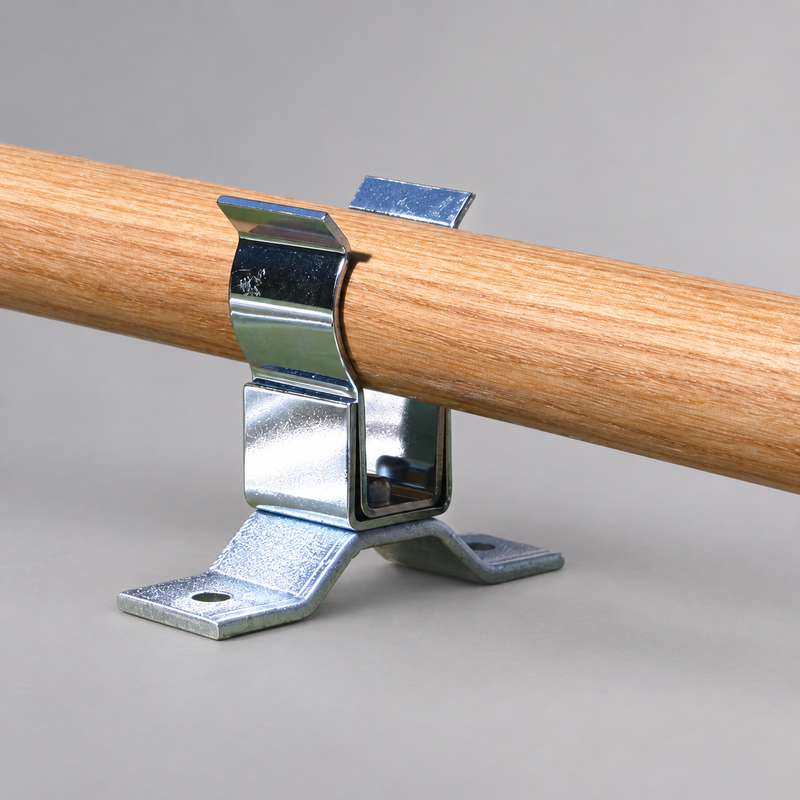 Size 2 formed-steel shovel blade bracket for fire apparatus