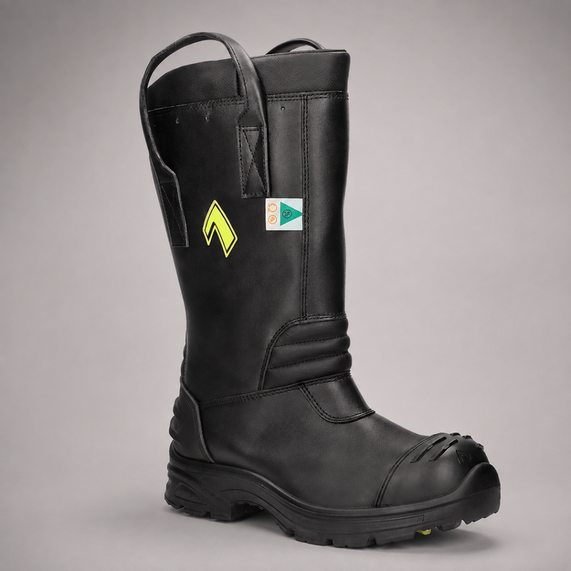 HAIX Fire Hunter Pro women's structural firefighting boots