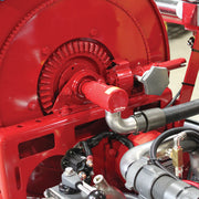 90-degree swivel joint installed on a Hannay reel