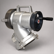 Harrington H500S piston intake valve with Storz inlet, air bleeder and pressure relief valve.