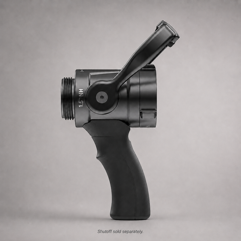 HEN removable pistol grip for compatible HYDRO and HYDRO FORCE firefighting shutoffs
