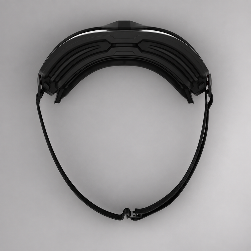 HexArmor MX600 wildland goggle showing closed seal and flexible face-contact area