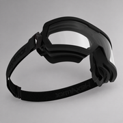 Interior view of HexArmor MX600 showing soft facial seal and adjustable cloth strap