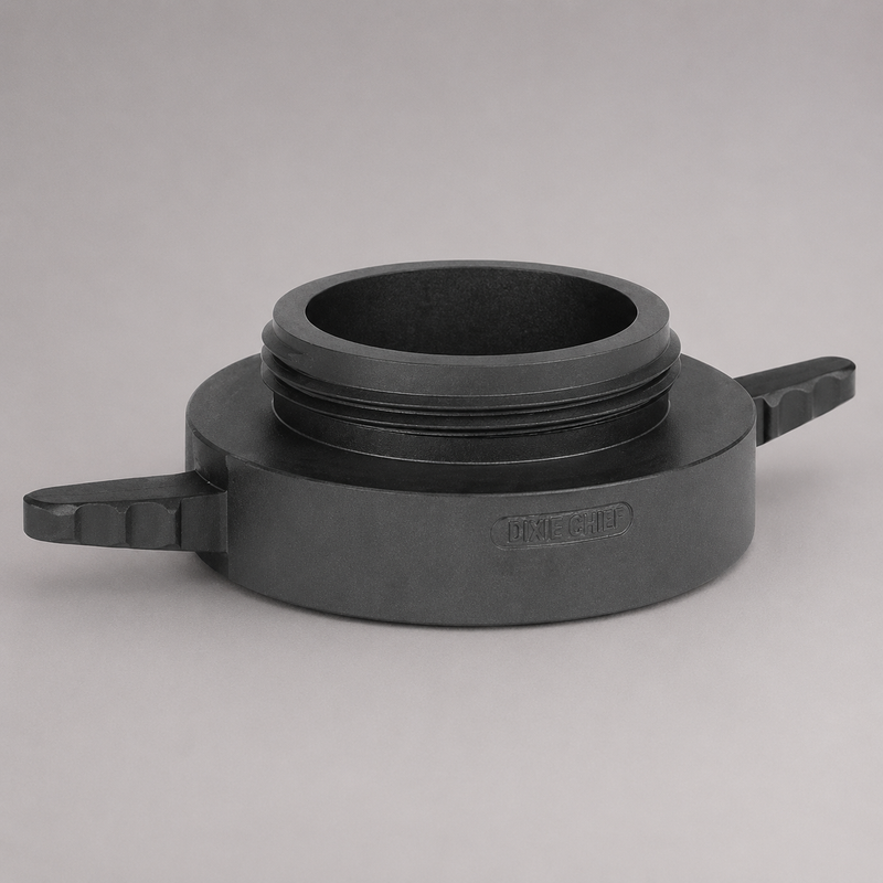 Female to male hose thread increaser with long handles